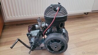 Motor Jawa 250 Speciál, Horská, se setrvačníkem - 4