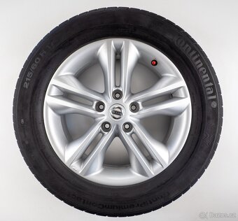 Nissan Qashqai - Originání 17" alu kola - Letní pneu - 4
