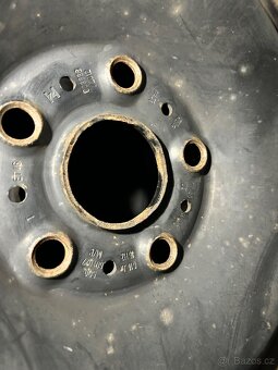 Plechová kola 5x112 6.5Jx16H2 ET46 - 4