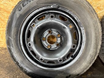 SADA DISKŮ 5Jx14H2 5x100 ET35 165/70R14 ZÁNOVNÍ PNEU - 4