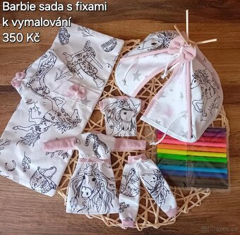 Barbie Sady oblečků jednorožci a koně - 4