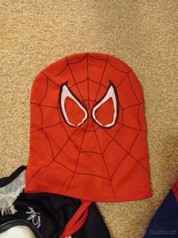 Kostým kostra vel. 140 ,Spiderman, černokněžník - 4