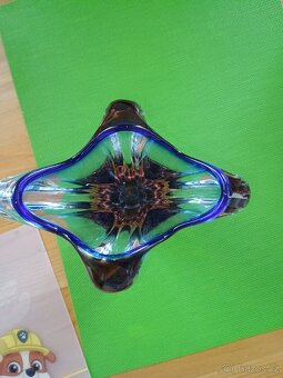 Váza z hutního skla - JOSEF HOSPODKA - ŠKRDLOVICE - 4