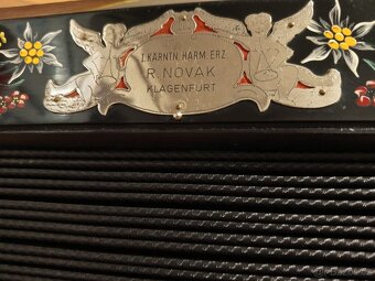 Heligonka (harmonika,akordeon) Novak G-C-F - 4