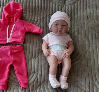 nová panenka reborn holka 36 cm - 4