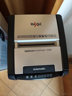Skartovačka Rexel Optimum AutoFeed+ 150M (automatické podává - 4