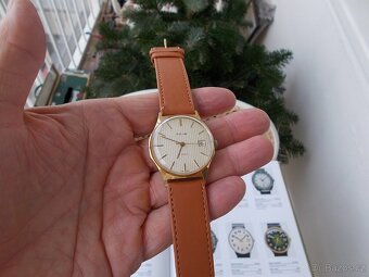 oblibene zlacene hodinky prim 17 jewels pyžamo rok 1985 - 4