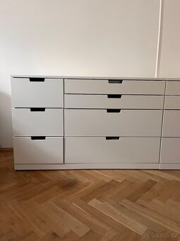 Ikea Nordli 3 komody - možno prodat i samostatně - 4