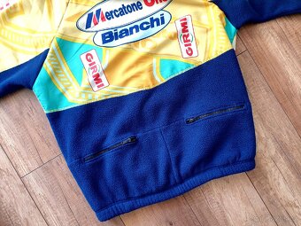 Retro cyklistická bunda Mercatone Uno 98' - 4