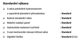 hydraulický zakružovací stroj pro profily a trubky HPK120 - 4