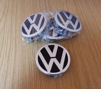 Středové krytky VW škoda Audi do disku Mercedes 75mm - 4