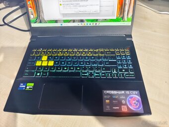 Herní notebook 10jádro i7 12650H, RTX4070 8GB, 16GB - záruka - 4