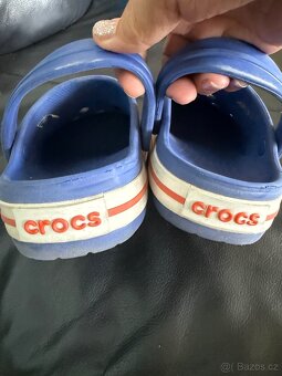 Crocs modré vel. J3 - 21 cm - 4