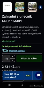 Nový slunečník 3 M - 4