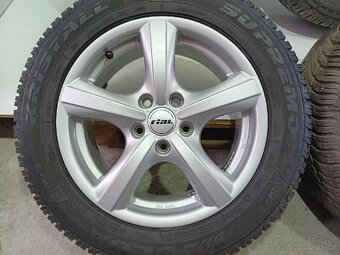 Zimní alu kola 5x112 R16 pneu 225/55/16/ - 4