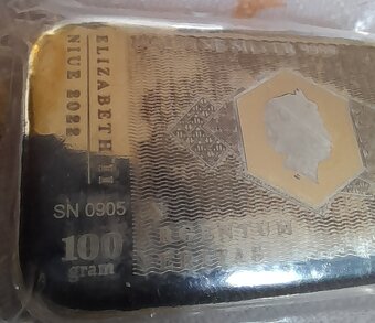 Stříbrný slitek 100g - 4