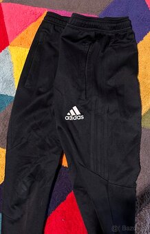 ADIDAS PÁNSKÉ SPORTOVNÍ SLIM TEPLÁKY S(S-M) - 4