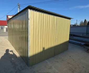 PLECHOVÁ GARÁŽ 3X5 - 4