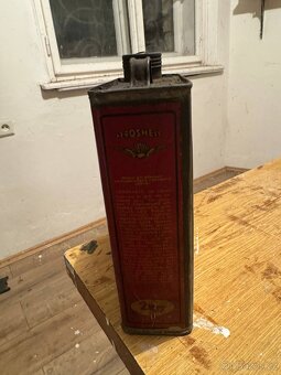 Plechovka od oleje AEROSHELL - 4