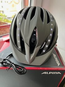 Cyklistická přilba Alpina Haga LED - 4