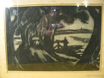 Obraz HRÁZ JAN HALLA 75X65 cm - 4