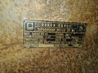 Kotel na tuhá paliva Dakon UR 024 - 4
