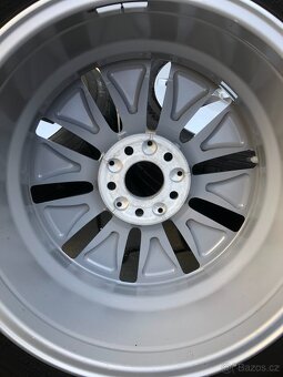 Mercedes 17" originál disky + letní pneu R17 - 4