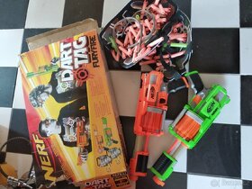 Sada Nerf Darth Tagg 2 pistole,vesty, brýle,náboje+2 Nerf - 4