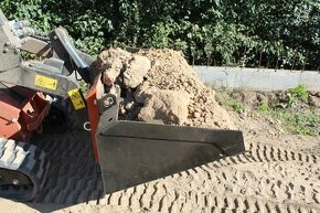 Zemní a výkopové práce mininakladačem Ditch Witch - Kladno - 4