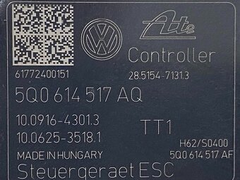 ABS řídící jednotka 5Q0614517AQ Seat Leon 5F ST r.v. 2017 - 4
