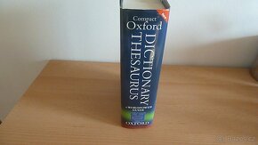 kniha Naučný anglický slovník Oxford Dictionary Thesaurus an - 4