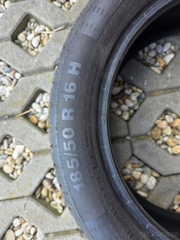 4ks letních pneu Continental 185/50 R16 - 4