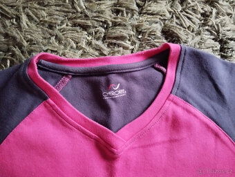Set na cvičení tričko+3/4 legíny vel.M/XL Cherokee - 4