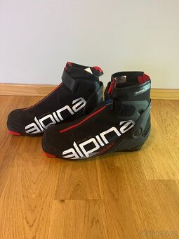 Boty na běžky - Alpine - vázání NNN - 2 drážky - 4
