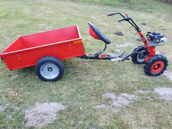 Prodám malotraktor Vari Honda Global,  zánovní - 4