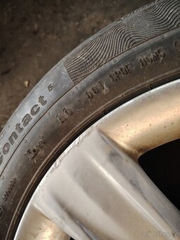 BMW E46 alu kola R16 7.5J ET37 + pneu 205/55 R16 - 4