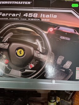 XBOX 360 + kinect + hry + volant - 4