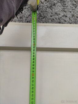 Dřevěné dveře bílé 60 x 200 cm - 4