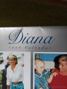Princezna Diana -nástěnný kalendář - 4