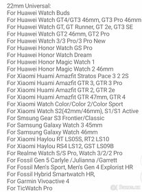 Náramky a sklíčka na Huawei gt3 pro - 4