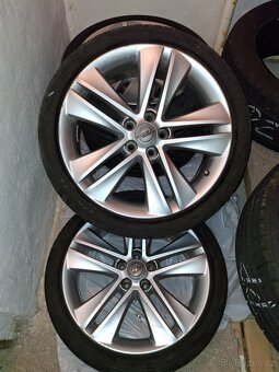 Hliníková kola s pneu 4Ks (Opel Meriva) 225/40 R18 - 4