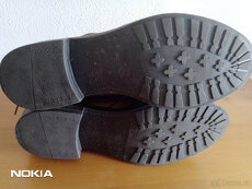 Dámské kožené kotníkové boty - 4