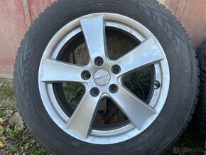 Sada - kola disky gumy 225/60 R17 Tucson zimní - 4