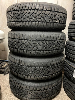 Alu disk originál Audi 18" + zimní pneu 235/55 R18 Dunlop - 4