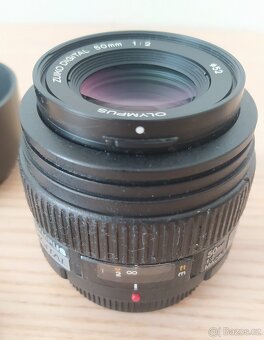 Olympus 4/3 50mm F2.0 macro - pouzity, dobry stav - 4