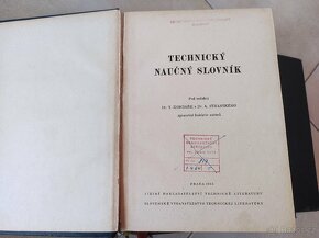 Technický naučný slovník .- komplet 5 dílů - 4