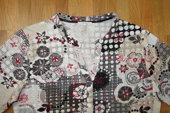 Dámská halenka/ tunika s 3/4 rukávem vel. 38/40 - 4