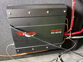 Auto audio, subwoofer JBL 12”, mono zesilovač Renegade - 4