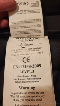 Jezdecká bezpečnostní vesta - 4