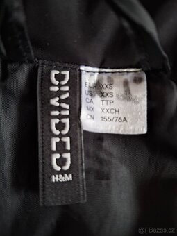 Zimní prošívaná vesta xxs - značky H§M - 4